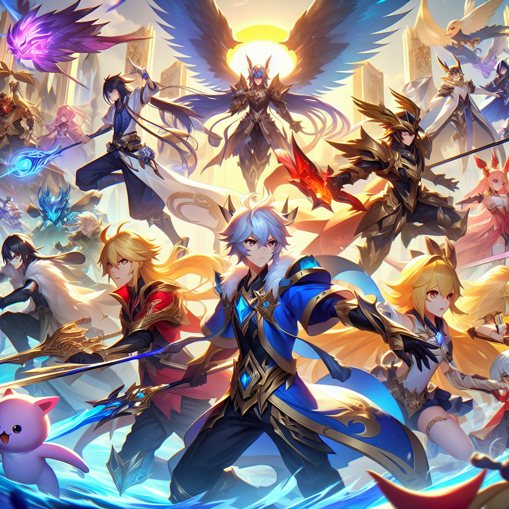 Epic Crossover: Kulit yang terinspirasi anime di legenda seluler